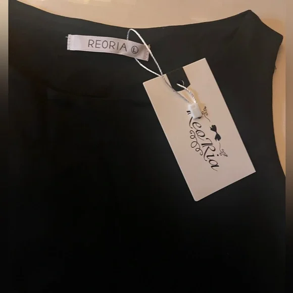 REORIA Women's  Sleeveless High Neck
Racerback Cropped Tank Tops, Halter Neck - Picture 7 of 7